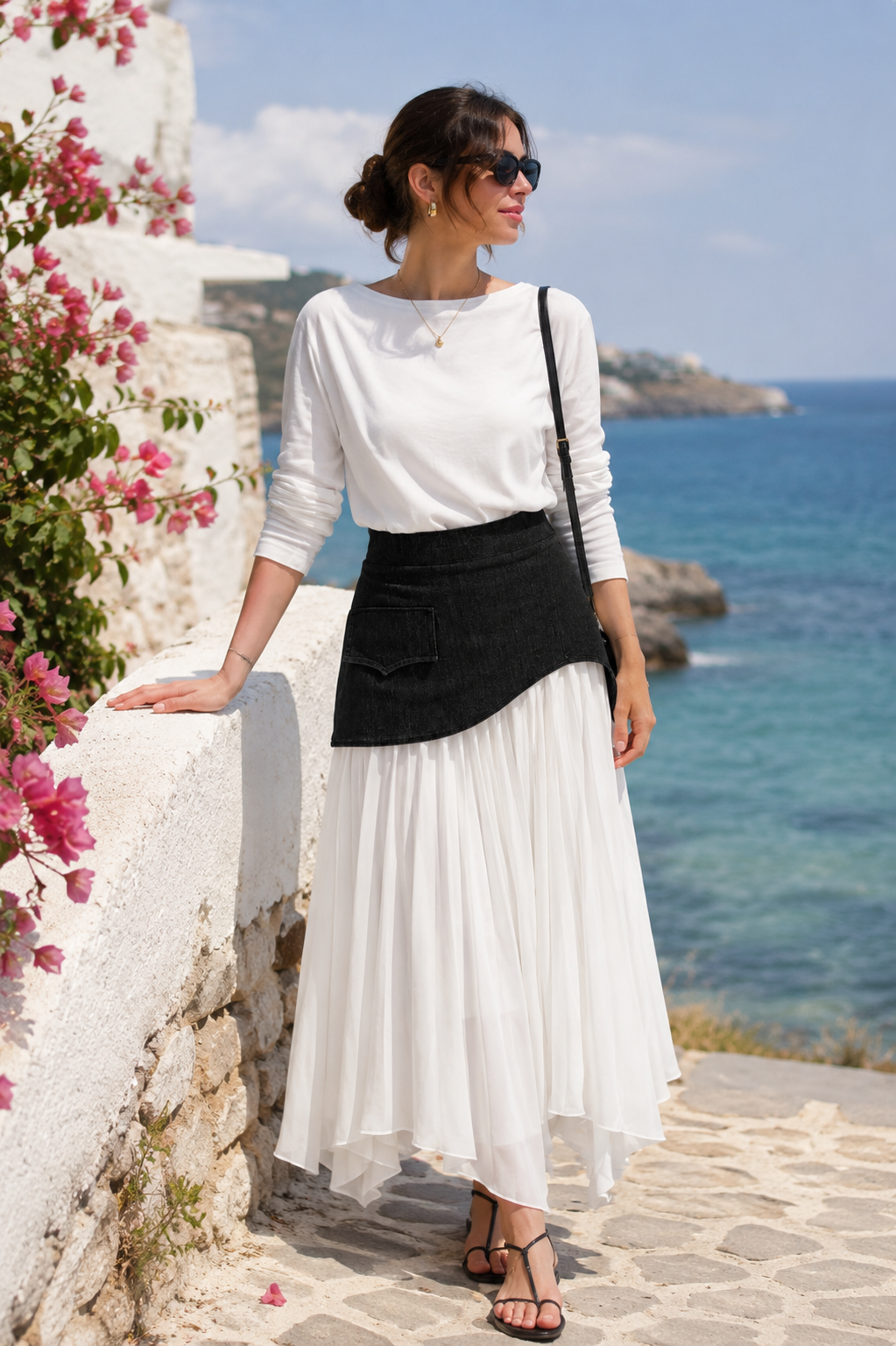 Plume skirt