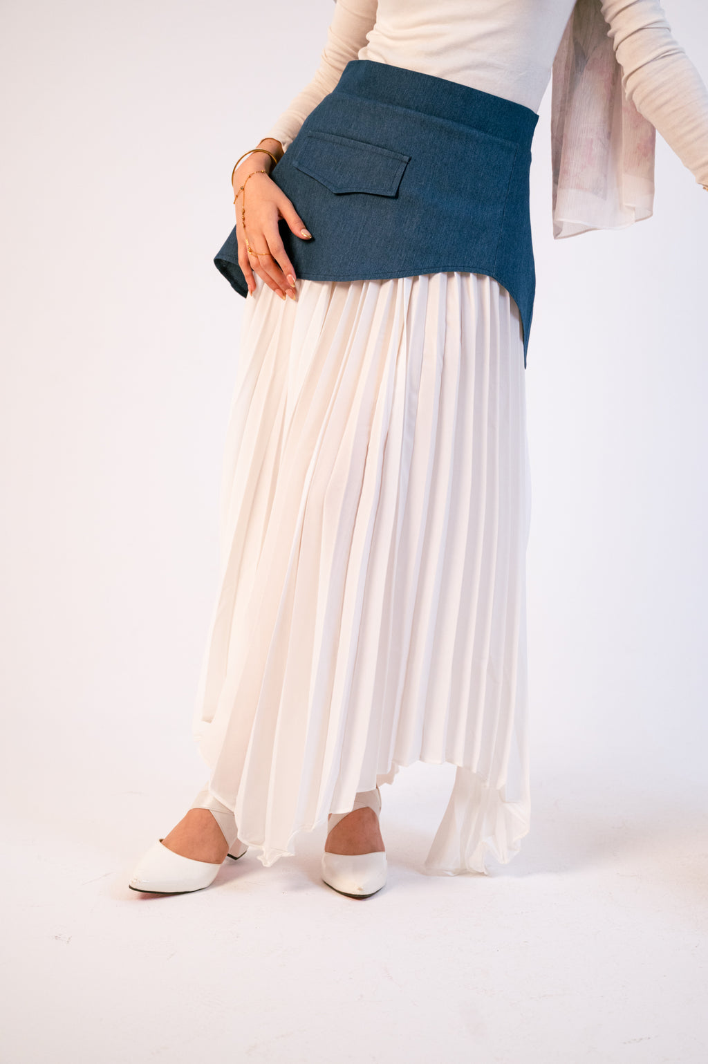 Plume skirt