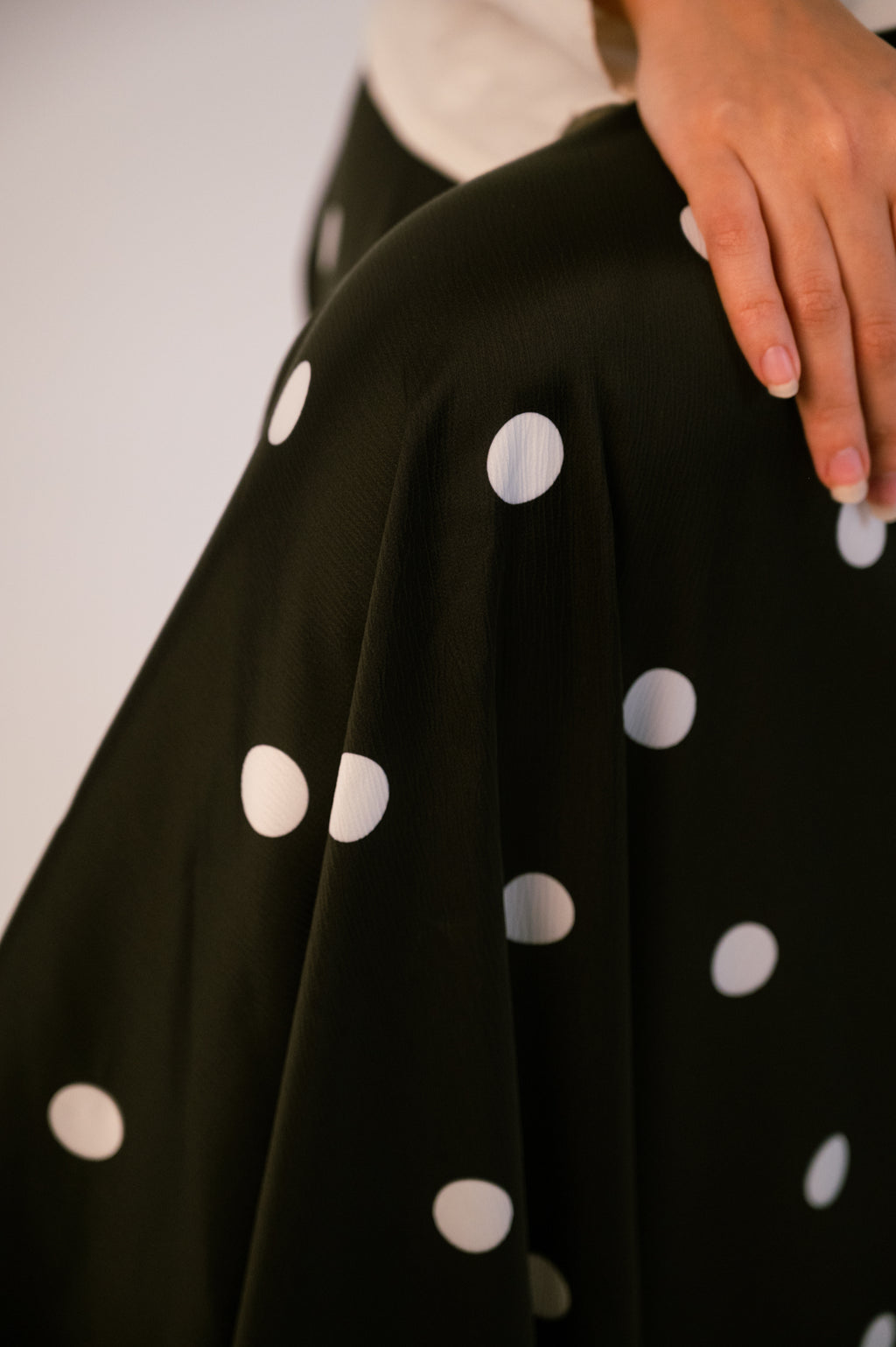 Wave Skirt Polka Dots