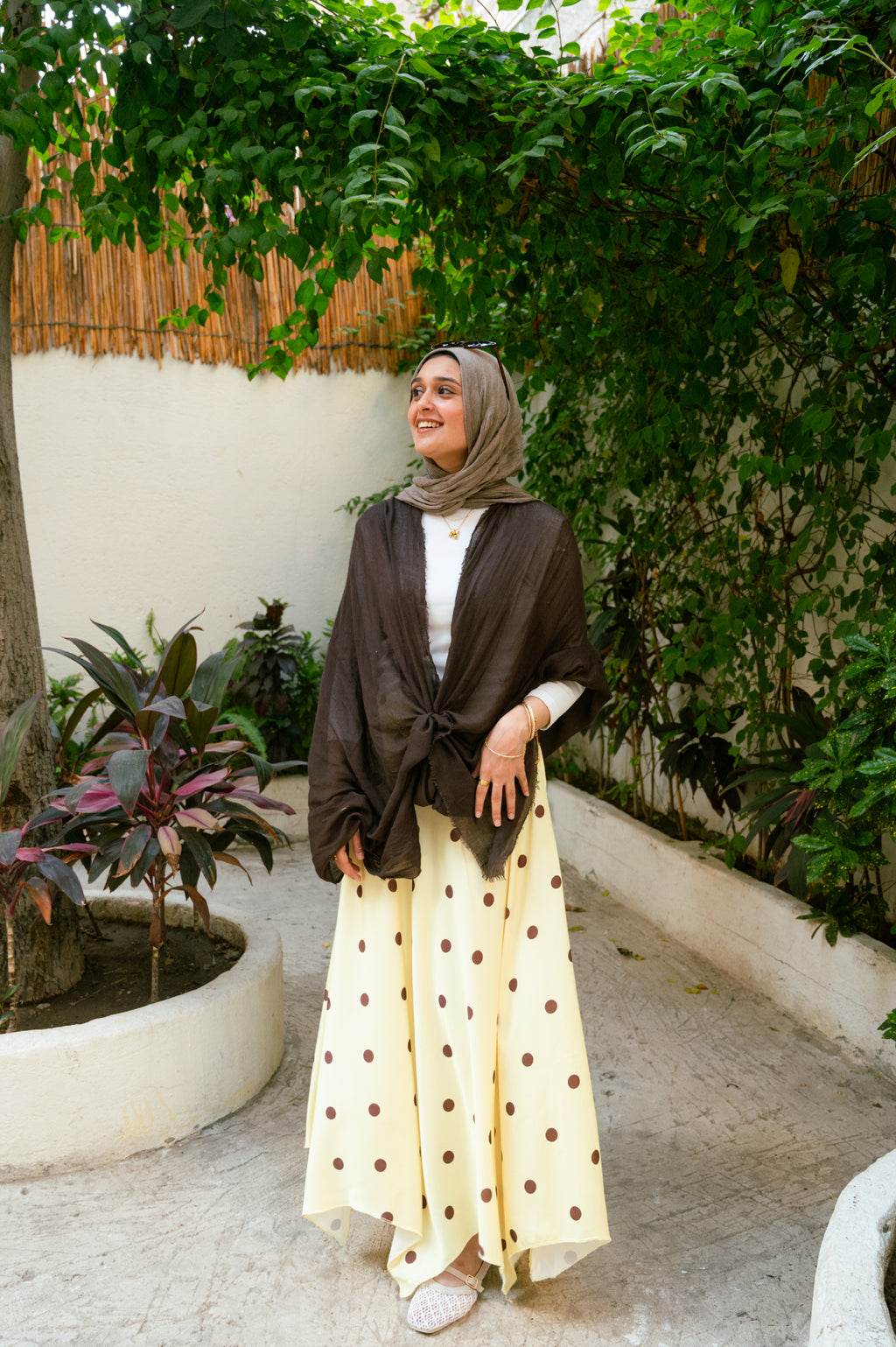 Wave Skirt Polka Dots