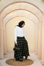 Wave Skirt Polka Dots