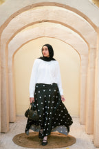 Wave Skirt Polka Dots