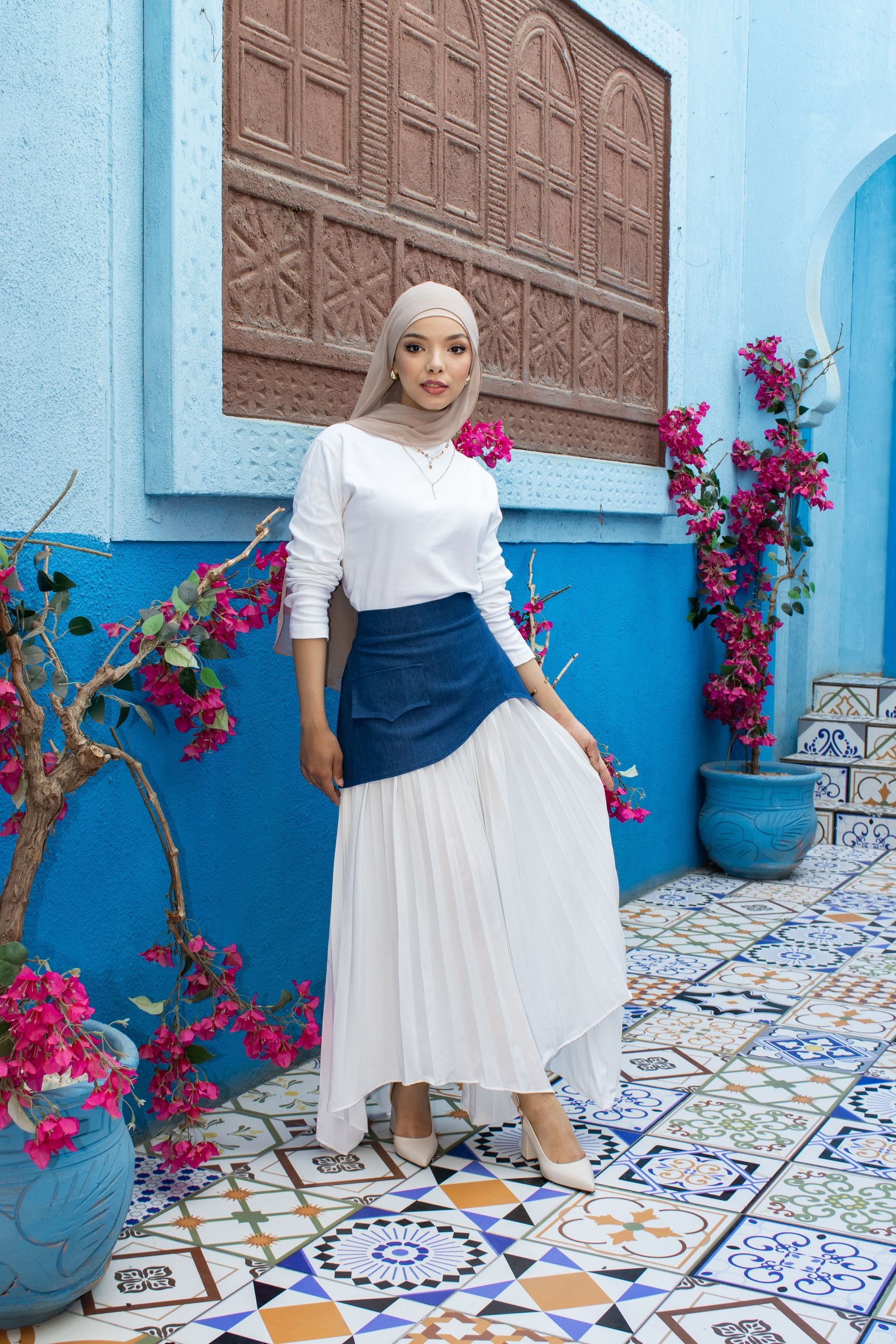 Plume skirt