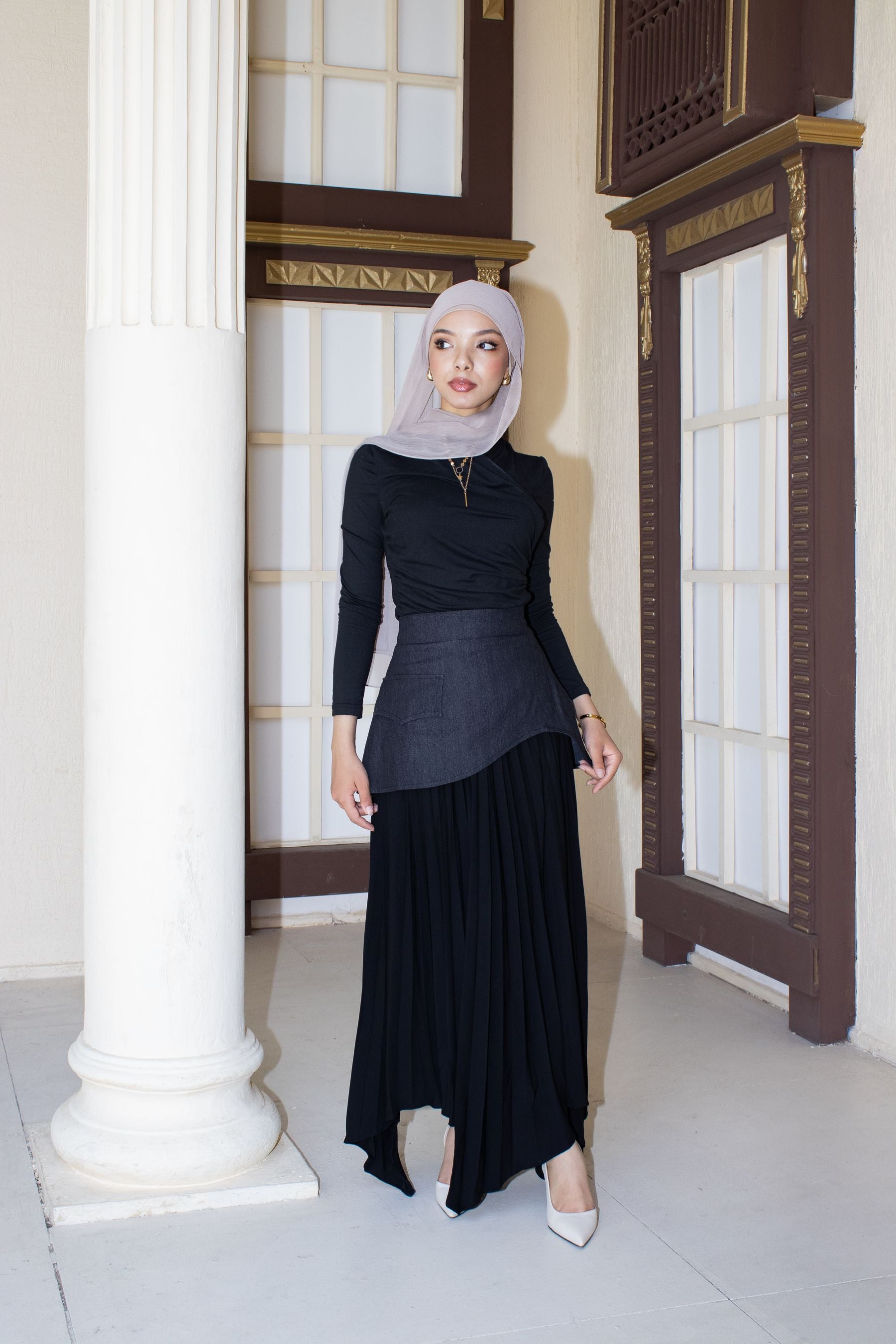 Plume skirt