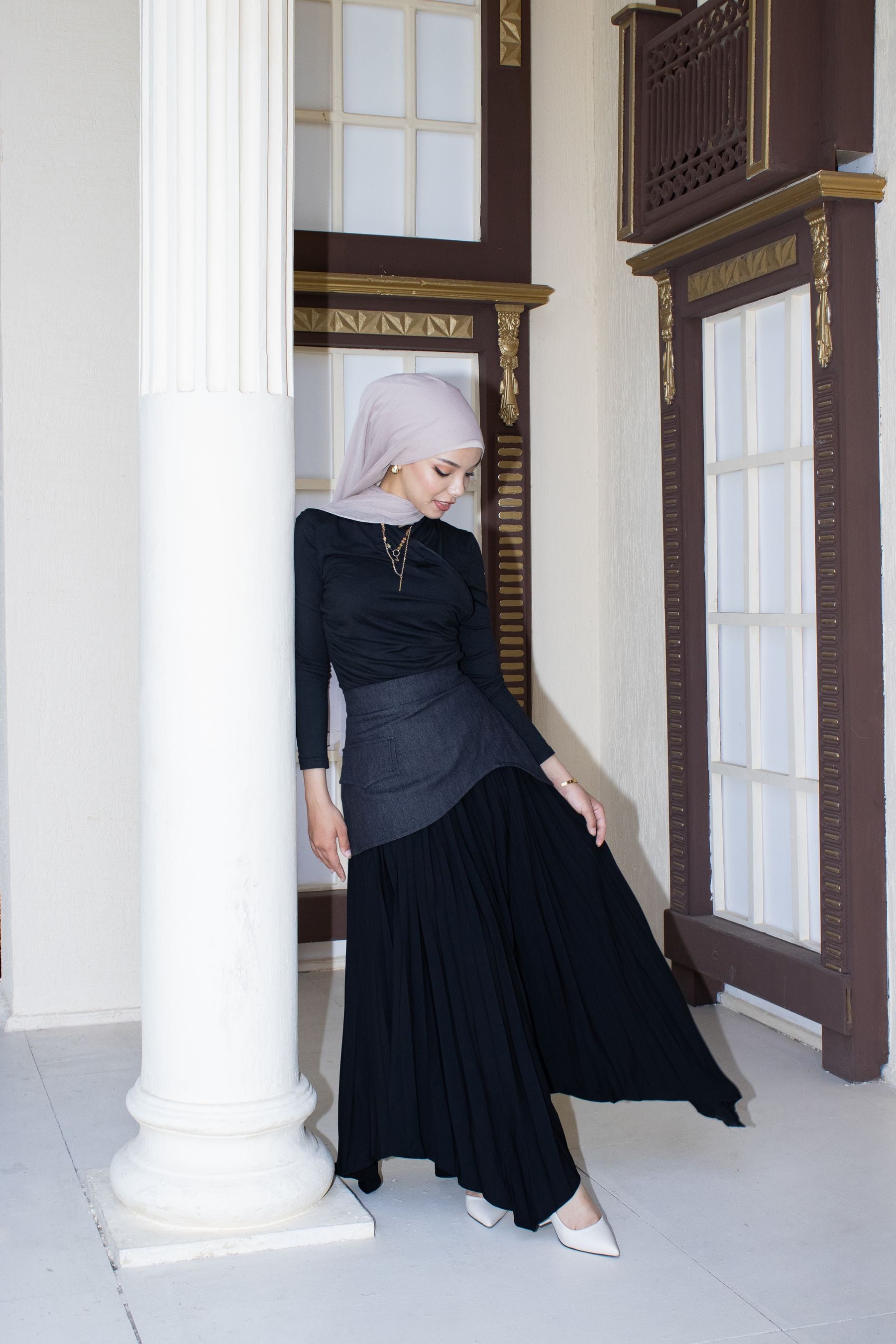 Plume skirt