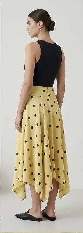Wave Skirt Polka Dots