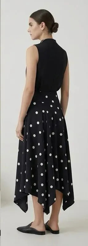 Wave Skirt Polka Dots