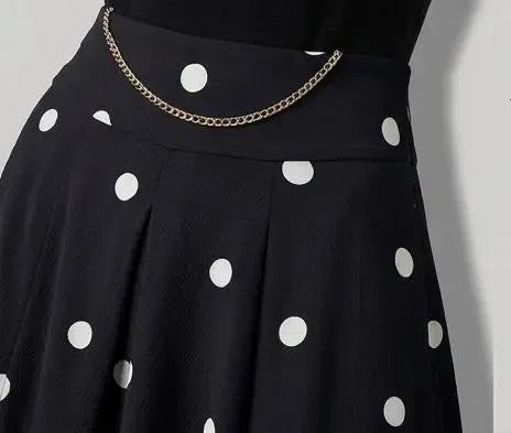 Wave Skirt Polka Dots